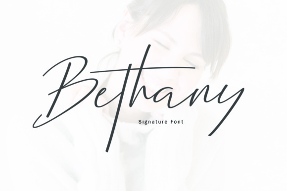 Bethany Script Font: A Modern Calligraphy Typeface
