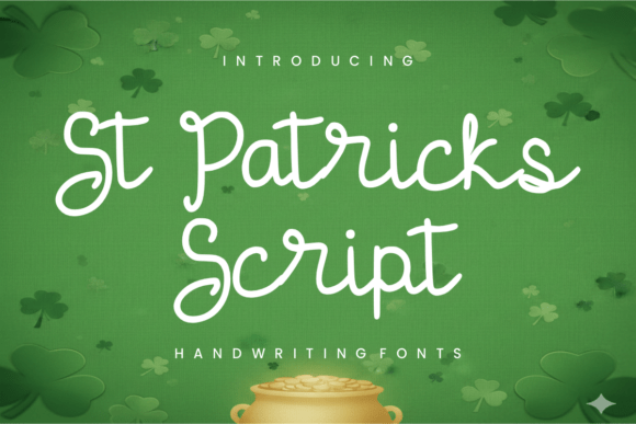 Celebrate Irish Charm with St Patricks Display Font