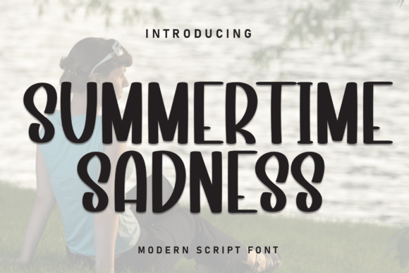 Embrace the Warmth of Summertime Sadness Font