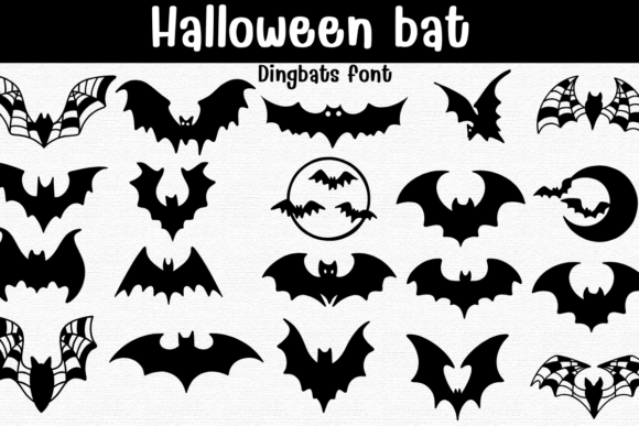 Halloween Bat Font: A Designer's Toolkit for Spooky Graphics
