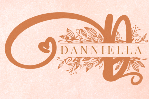 Love Eberline Monogram Font: A Festive Choice for Unique Projects