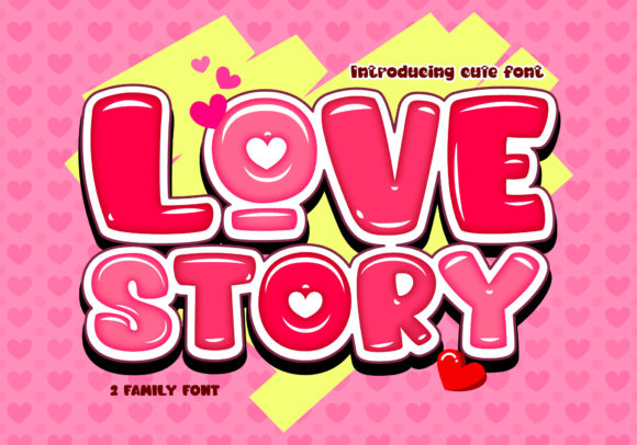 Love Story Font: Playful Typography for Authentic Branding