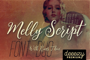 Melly Script Font Duo: A Vintage Voice for Modern Projects