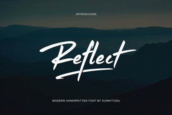 Reflect Handwritten Font: Capturing Urban Motion in Design