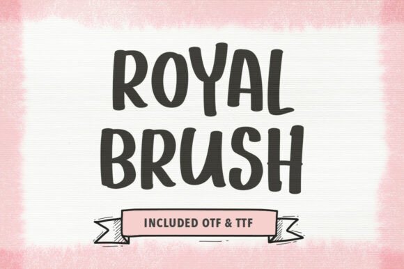 Royal Brush Font: Commanding Attention in Modern Design