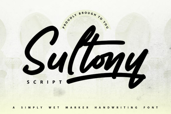 Sultony Marker Font: Adding Authenticity to Your Brand