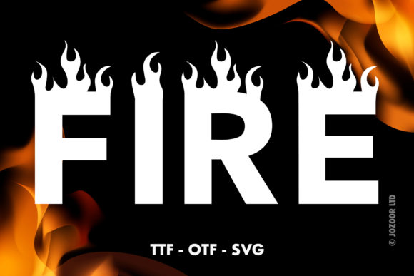Unleash Your Ideas with Fire Font