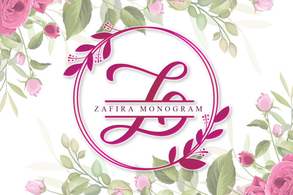 Zafira Monogram: A Font That Feels Like a Handwritten Secret